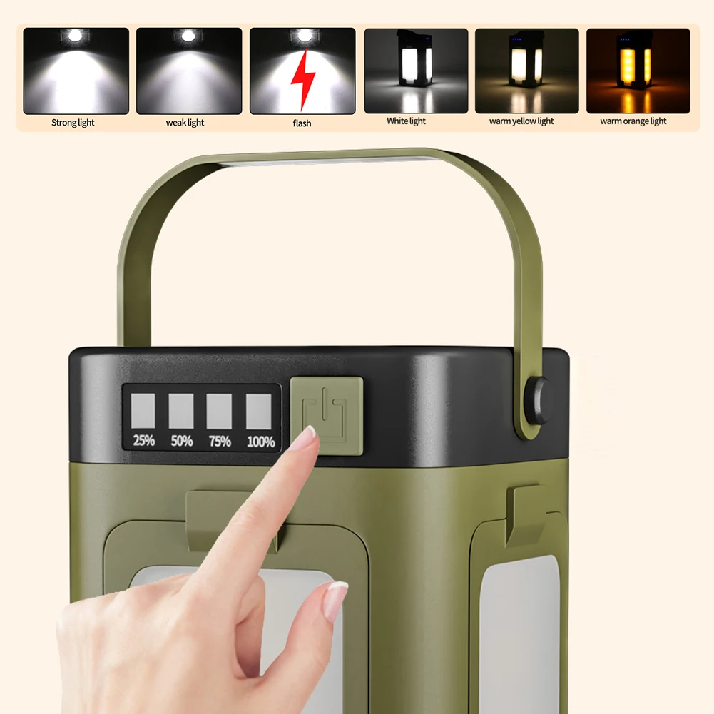 Solar Outdoor Portable Camping - đánh giá và giá Outdoor Power Bank