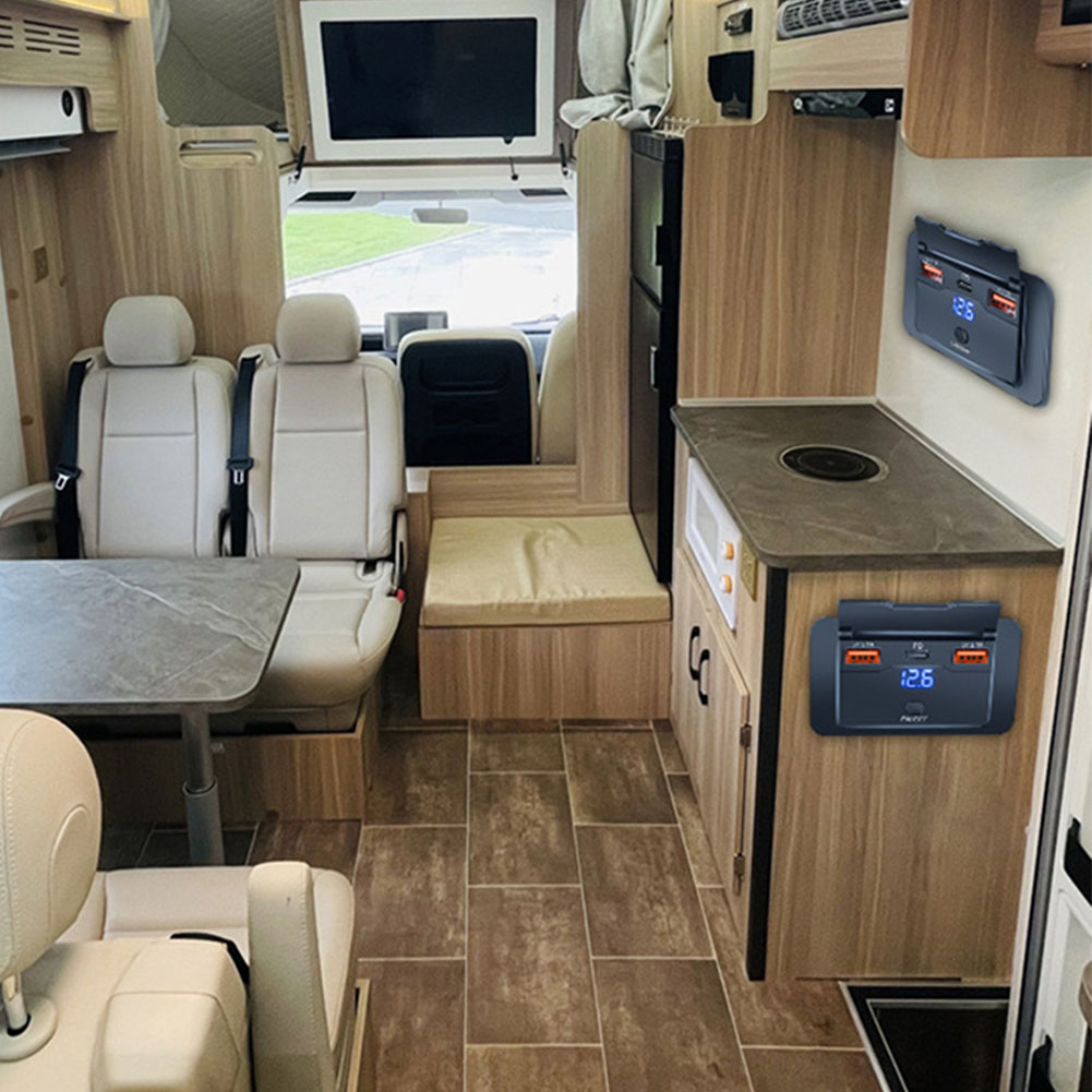 Truck Power Outlet RV Socket C - đánh giá và giá Outdoor Power Outlet Install