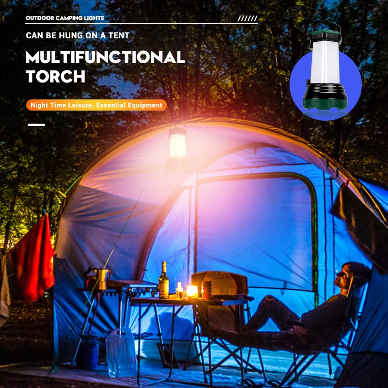 Portable Powerful LED Flashlig - đánh giá và giá Outdoor Power Bank