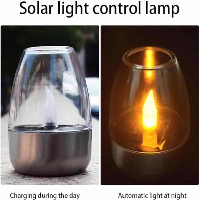 Solar Powered Flameless Candle - đánh giá và giá Outdoor Power Outlet Solar