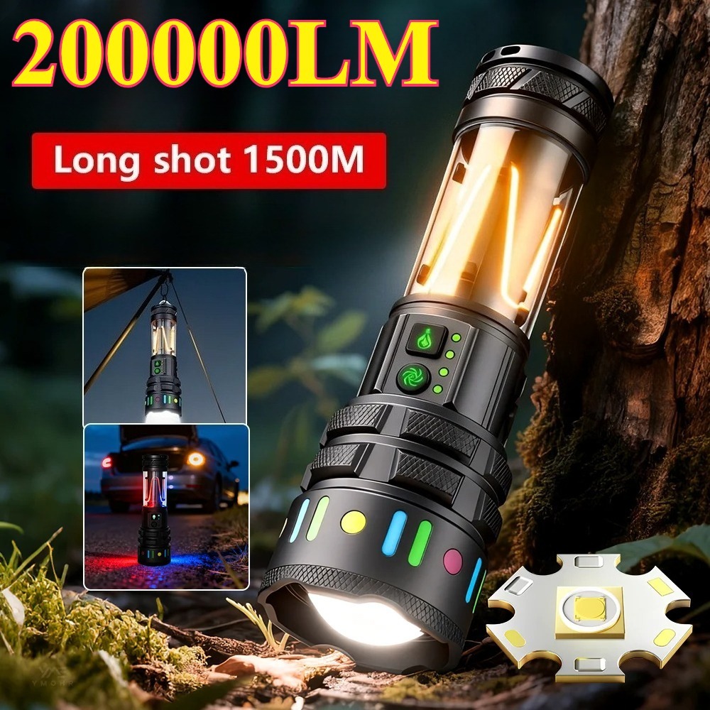 Powerful Ultra Bright LED Flas - đánh giá và giá Outdoor Power Bank