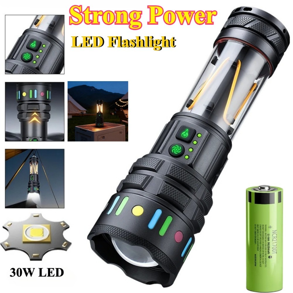 Powerful Ultra Bright LED Flas - đánh giá và giá Outdoor Power Bank