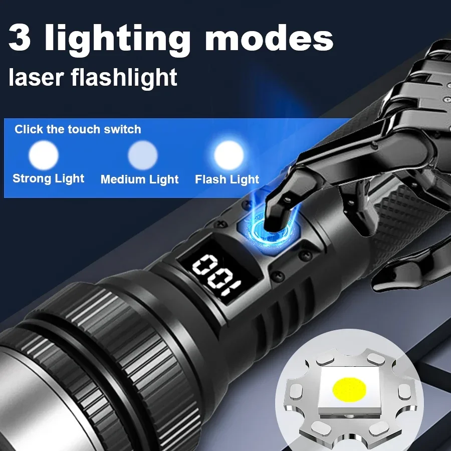 Ultra-Bright Rechargeable Flas - đánh giá và giá Outdoor Power Bank