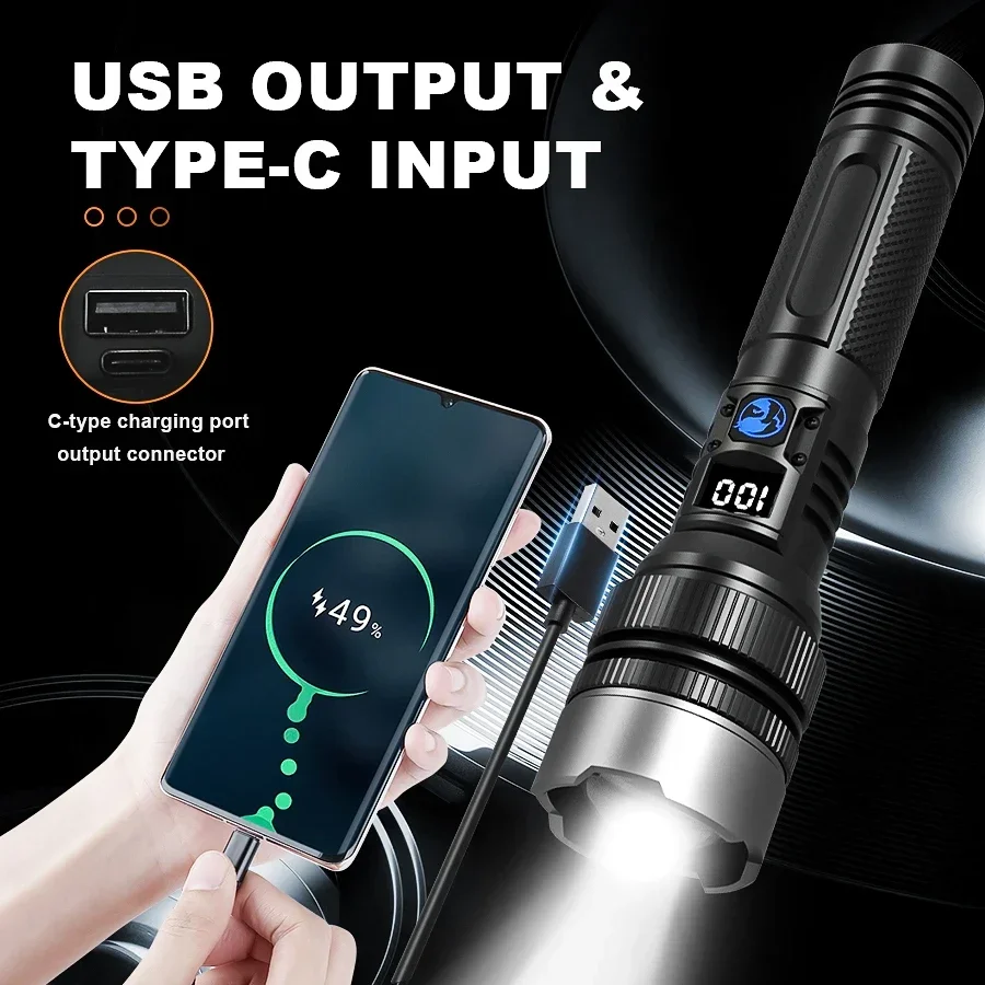 Ultra-Bright Rechargeable Flas - đánh giá và giá Outdoor Power Bank