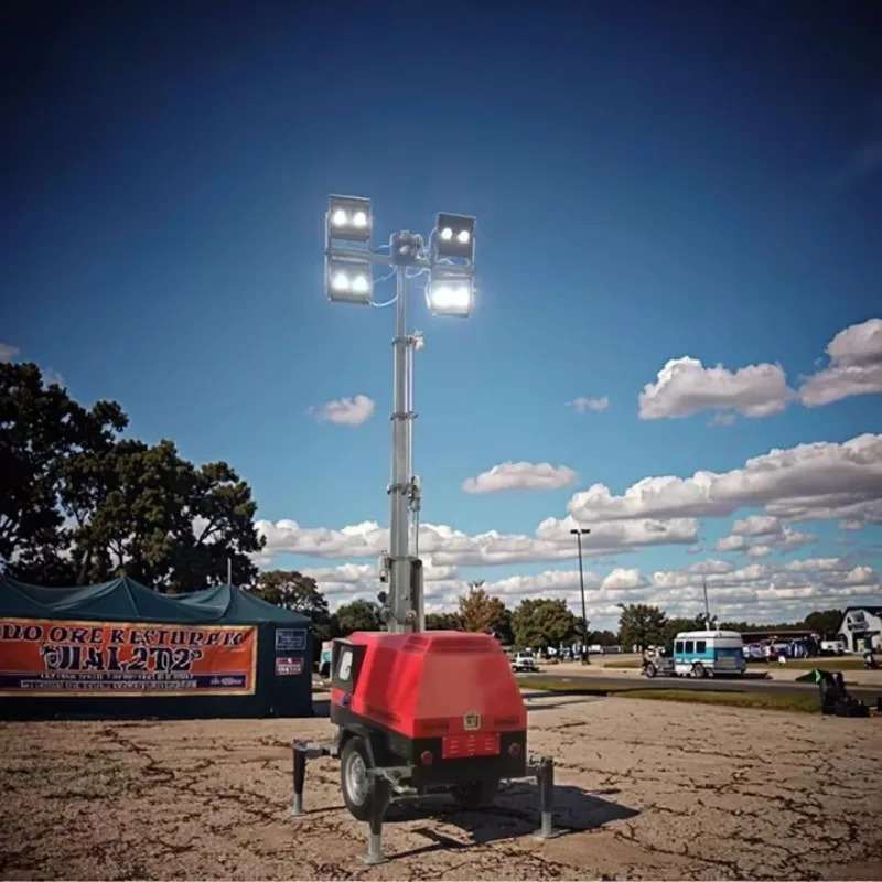 Outdoor Mobile Lighting 5m 7m  - đánh giá và giá Outdoor Power And Plant