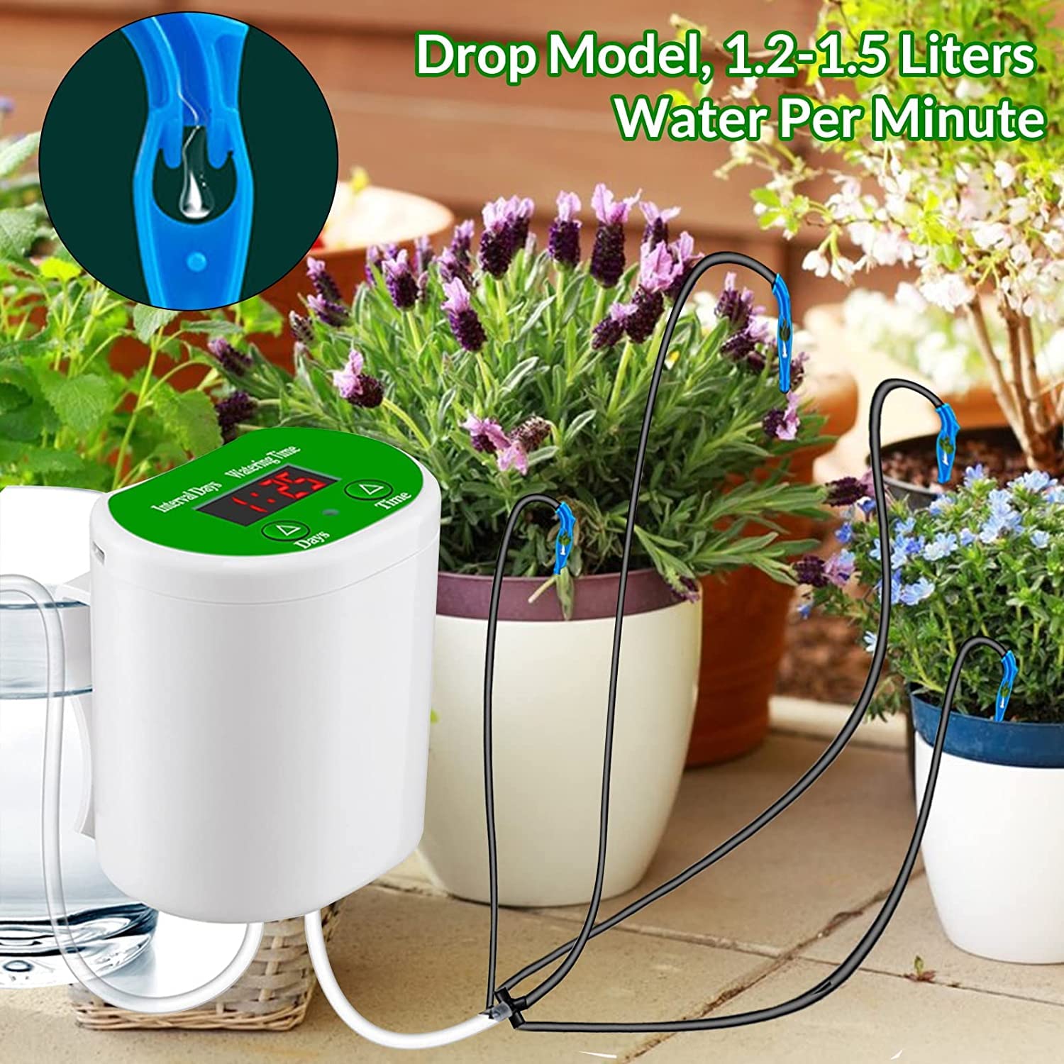 Outdoor Garden Plant Watering  - đánh giá và giá Outdoor Power And Plant