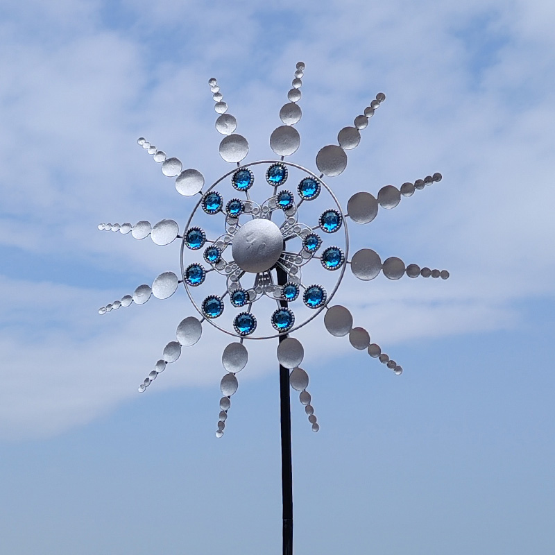 Sunflower Iron Windmill Spinne - đánh giá và giá Outdoor Power And Plant