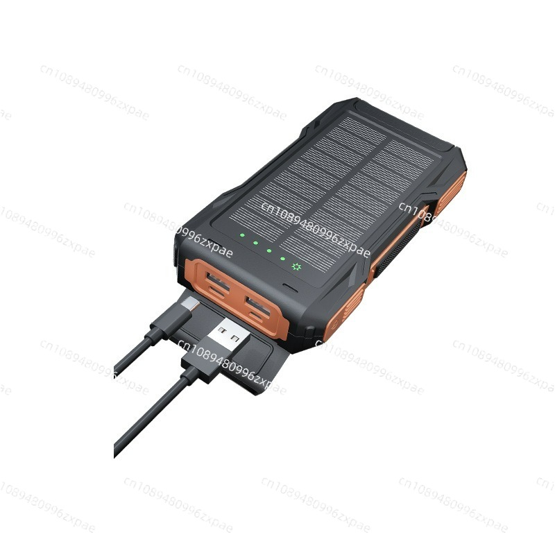 Solar Power Bank 10000mAh Hand - đánh giá và giá Outdoor Power Bank