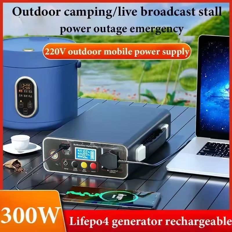 Portable Power Plant 300W 220V - đánh giá và giá Outdoor Power And Plant