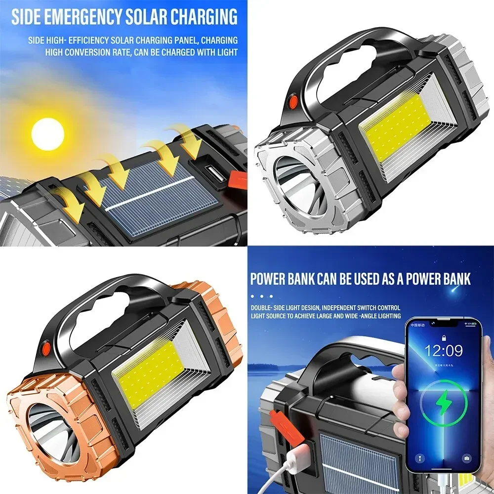 Powerful Handheld Flashlight U - đánh giá và giá Outdoor Power Bank
