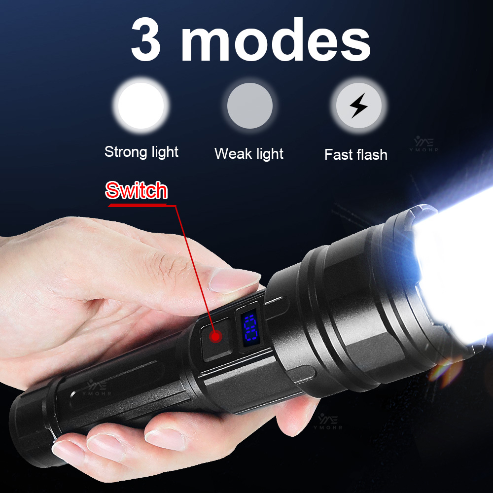 White Laser High Power Flashli - đánh giá và giá Outdoor Power Bank